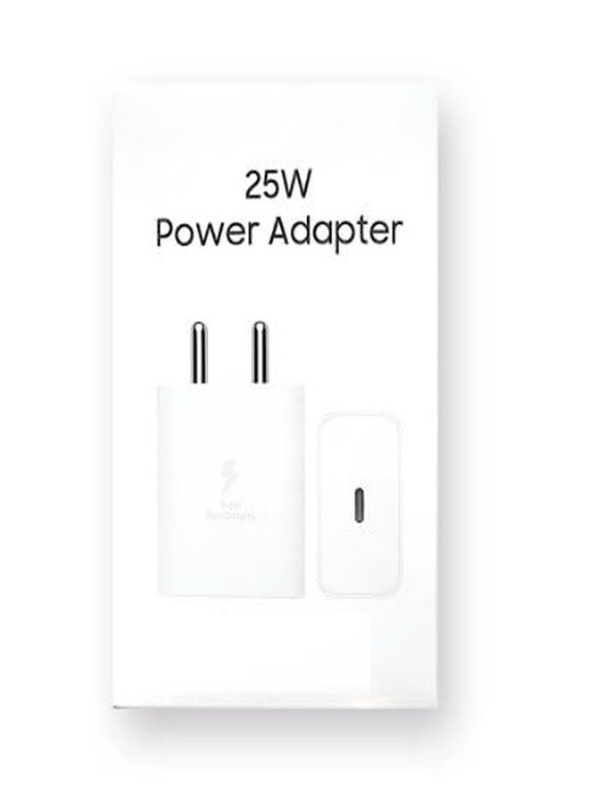 CARE CASE 25W Type-C Travel Adaptor Without Cable / 25W PD Power Adapter USB-C.(White) - Image 1